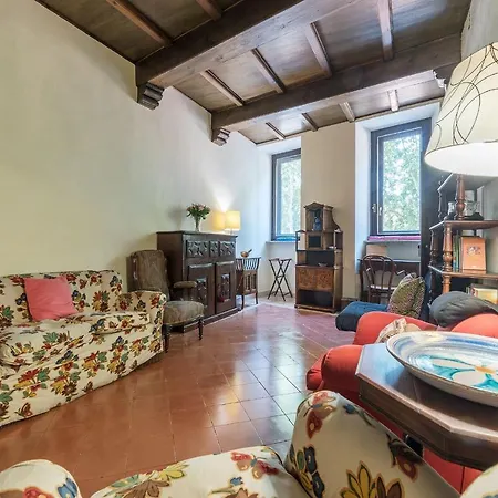 Charming With Private Terrace At Via Giulia Apartamento *